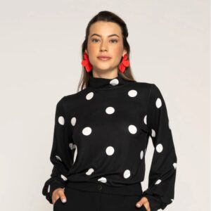 Polera cuello alto Ludovica
